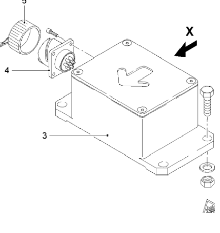 进口摊铺机横坡仪2207880