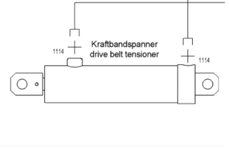 进口铣刨机输料带升降油缸2273563 进口铣刨机输料带升降油缸2273563